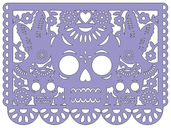 Papel Picado Mod 11