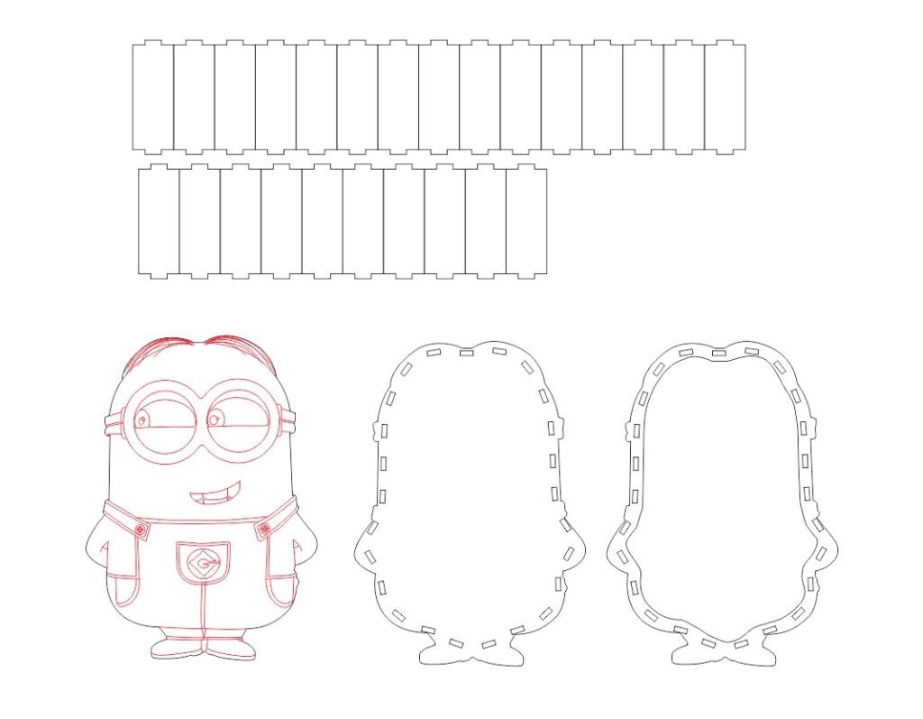 CAJA MINIONS