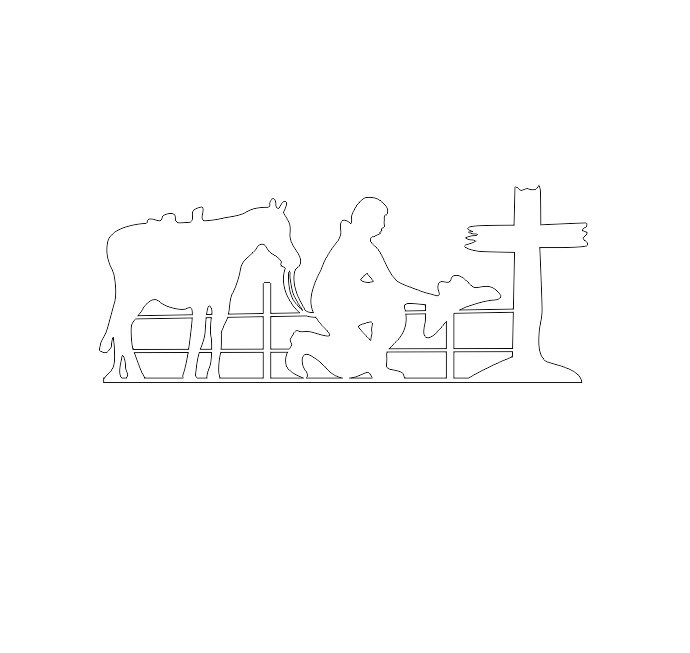 Vaquero stencil