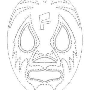Mascara Luchador