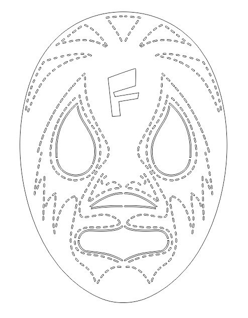 Mascara Luchador