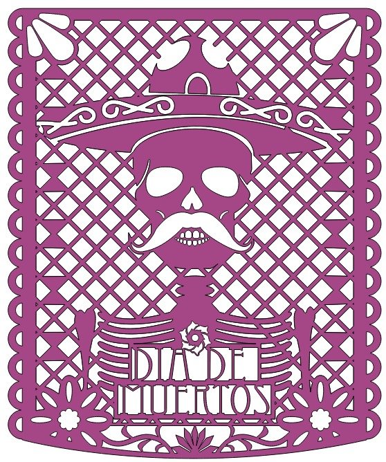 Papel Picado Mod 7