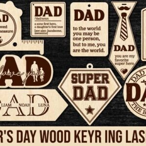LLAVEROS PARA DIA DEL PADRE