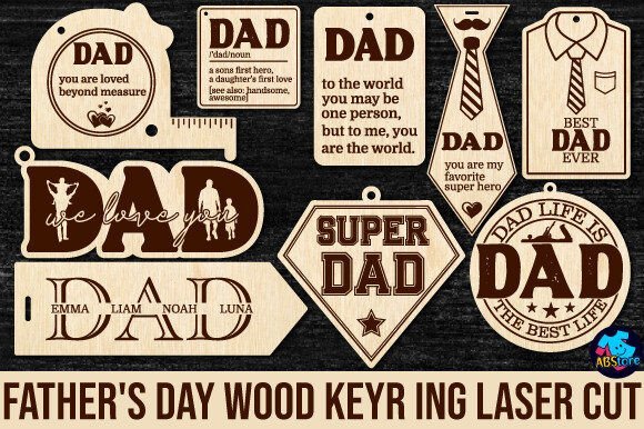 LLAVEROS PARA DIA DEL PADRE