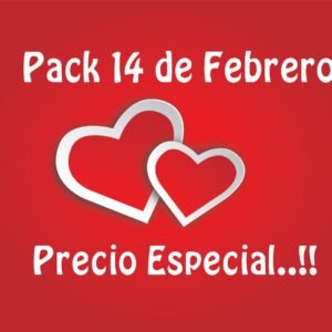 Pack Especial 14 de Febrero Día Del Amor y La Amistad