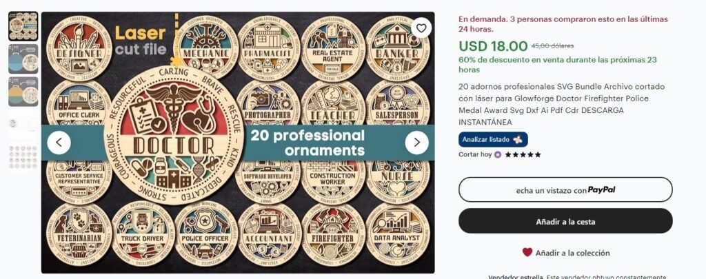 20 adornos profesionales