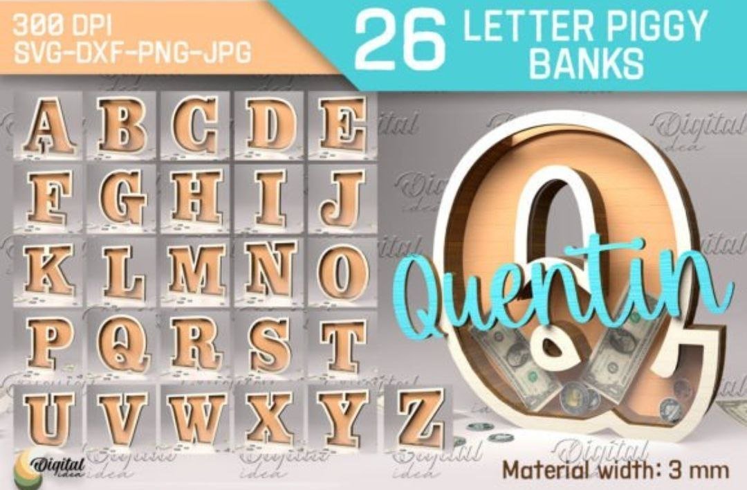 Letter-Piggy-Bank-Laser-Cut-88074673