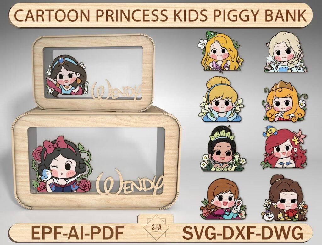 PRINCESAS Y CON NOMBRE