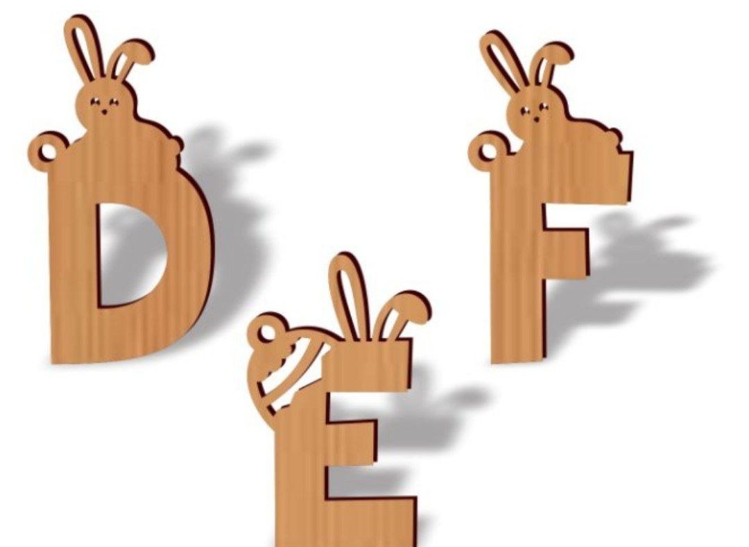 letras conejo - Imagen 3