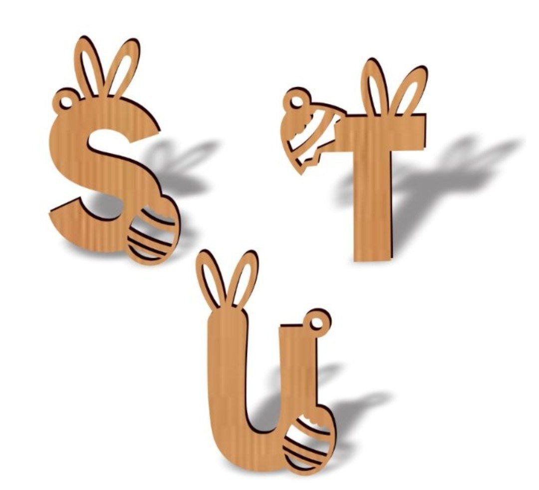 letras conejo