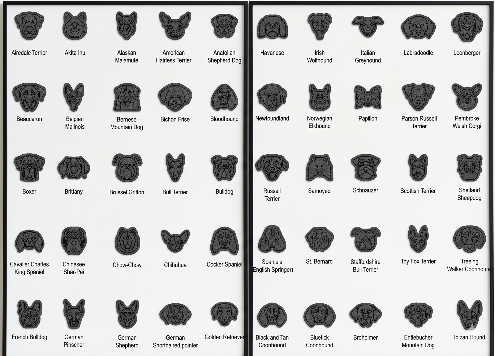 100 aretes de caras de perros - Imagen 2