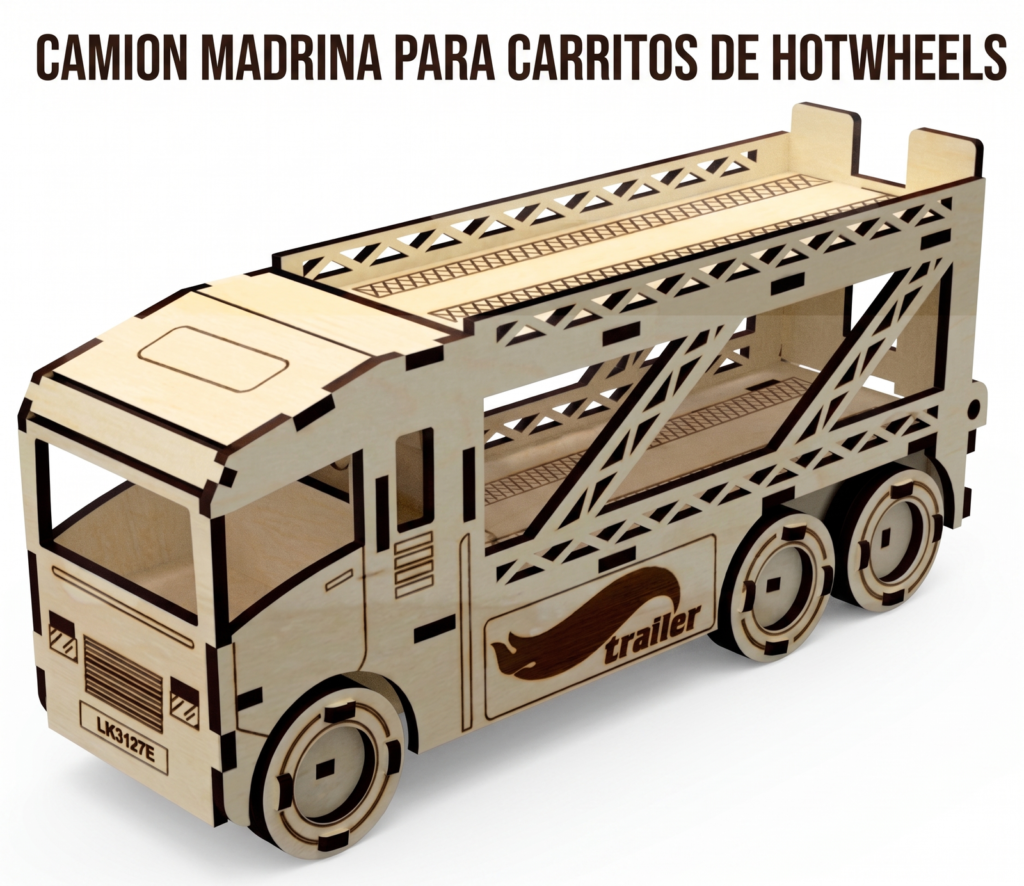 camion madrina para hotheels