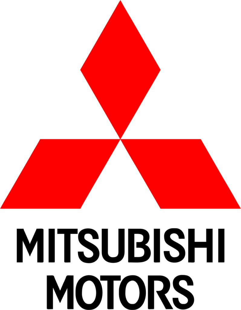 mitsubishi - logo and write