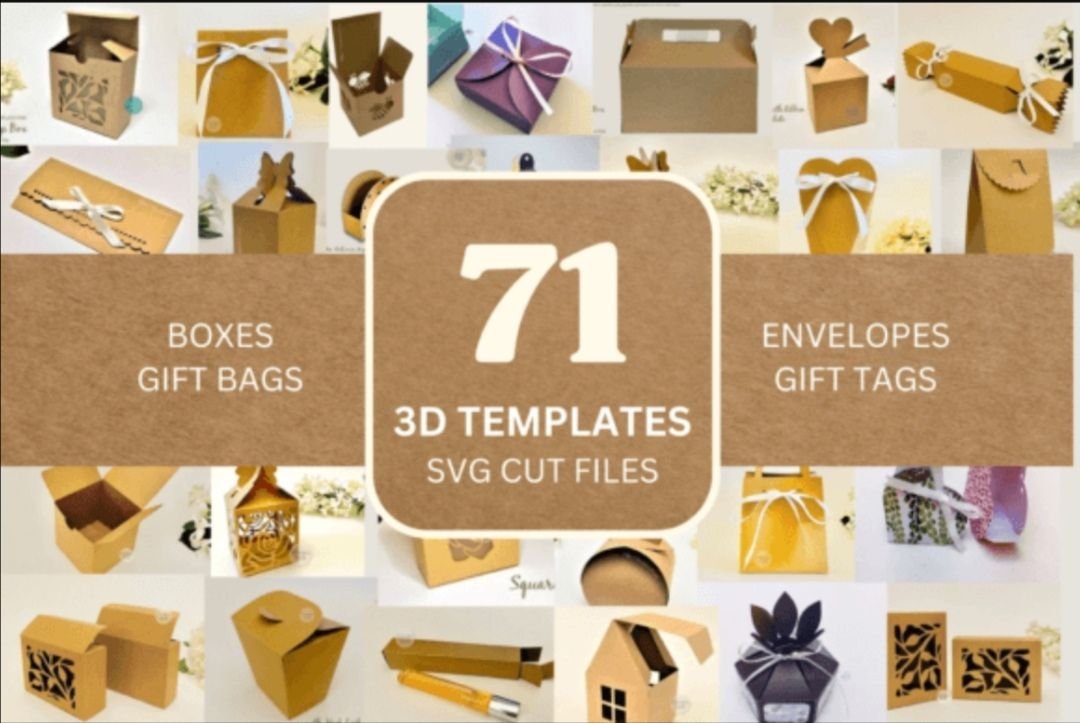 71 cajas de carton