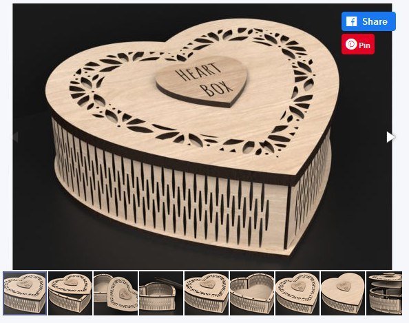 CAJA CORAZON FLEX