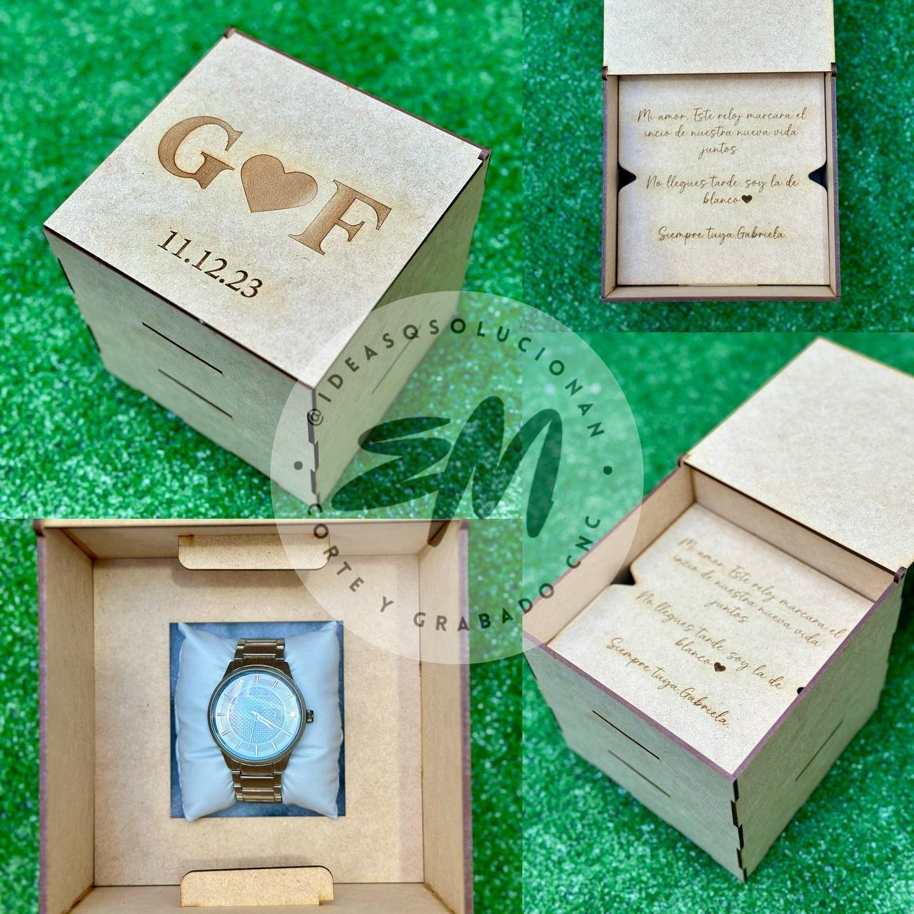 caja para reloj compromiso