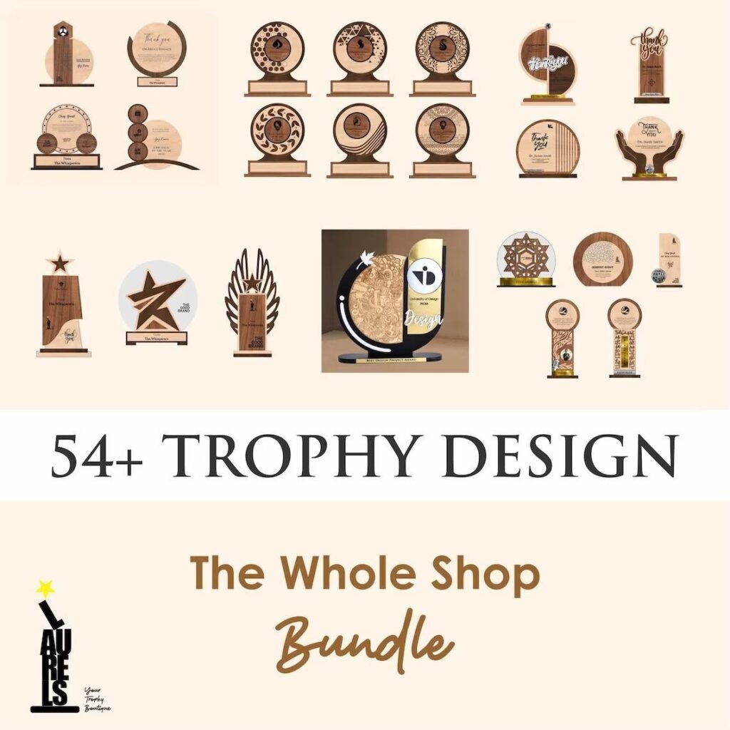 Paquete completo de la tienda Trofeo Premio