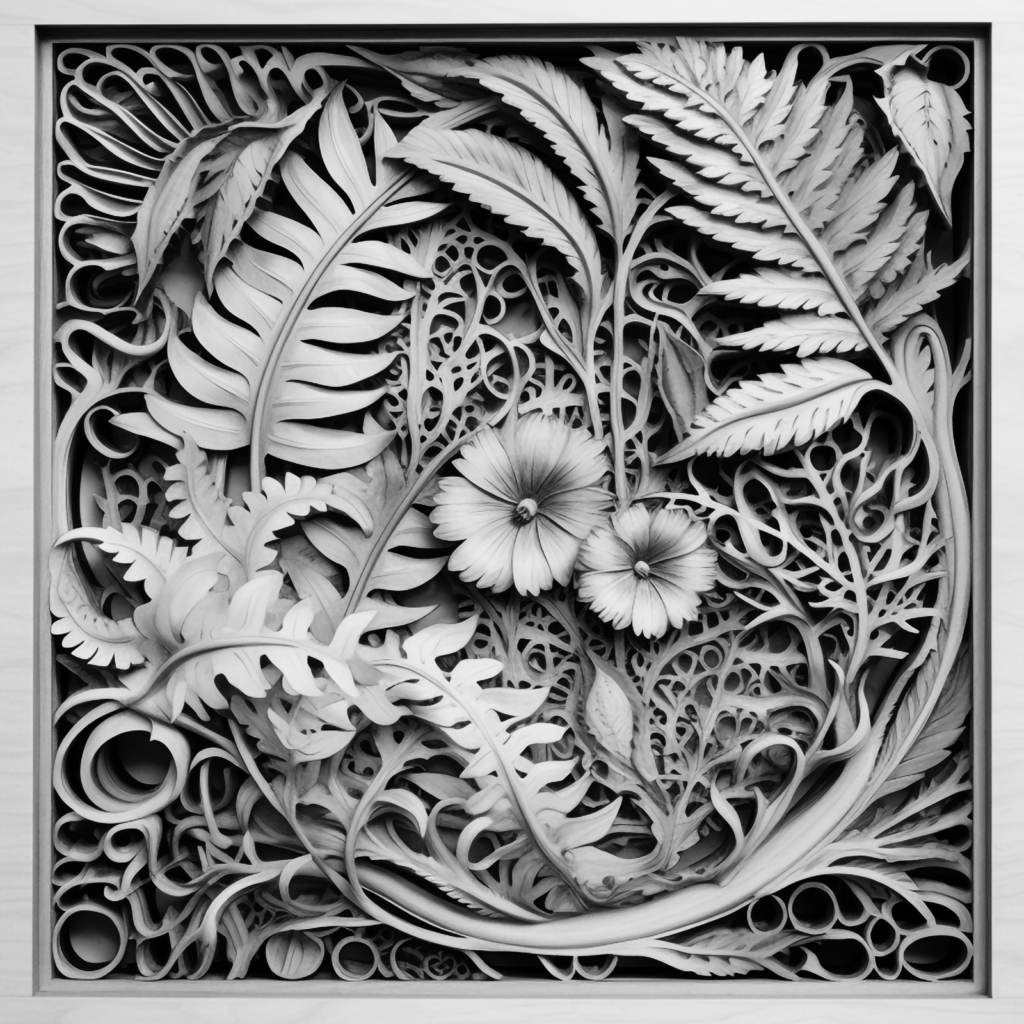 Grabado laser botanical - BOTANICAL