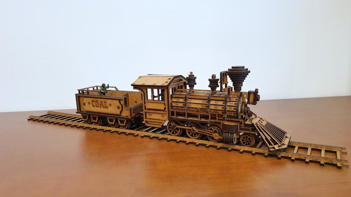 locomotora de carbon