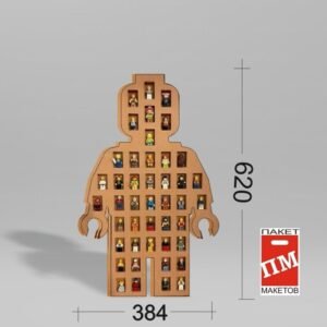 PORTA LEGO MUÑEQUITOS