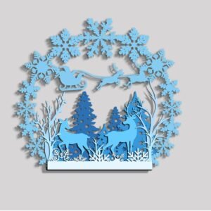 Christmas-Stand-Wood-Multilayer-Cut-19756214 - Files