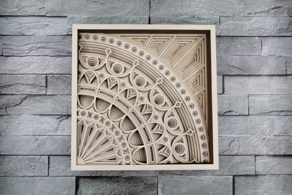 CUADRO PARED MANDALA