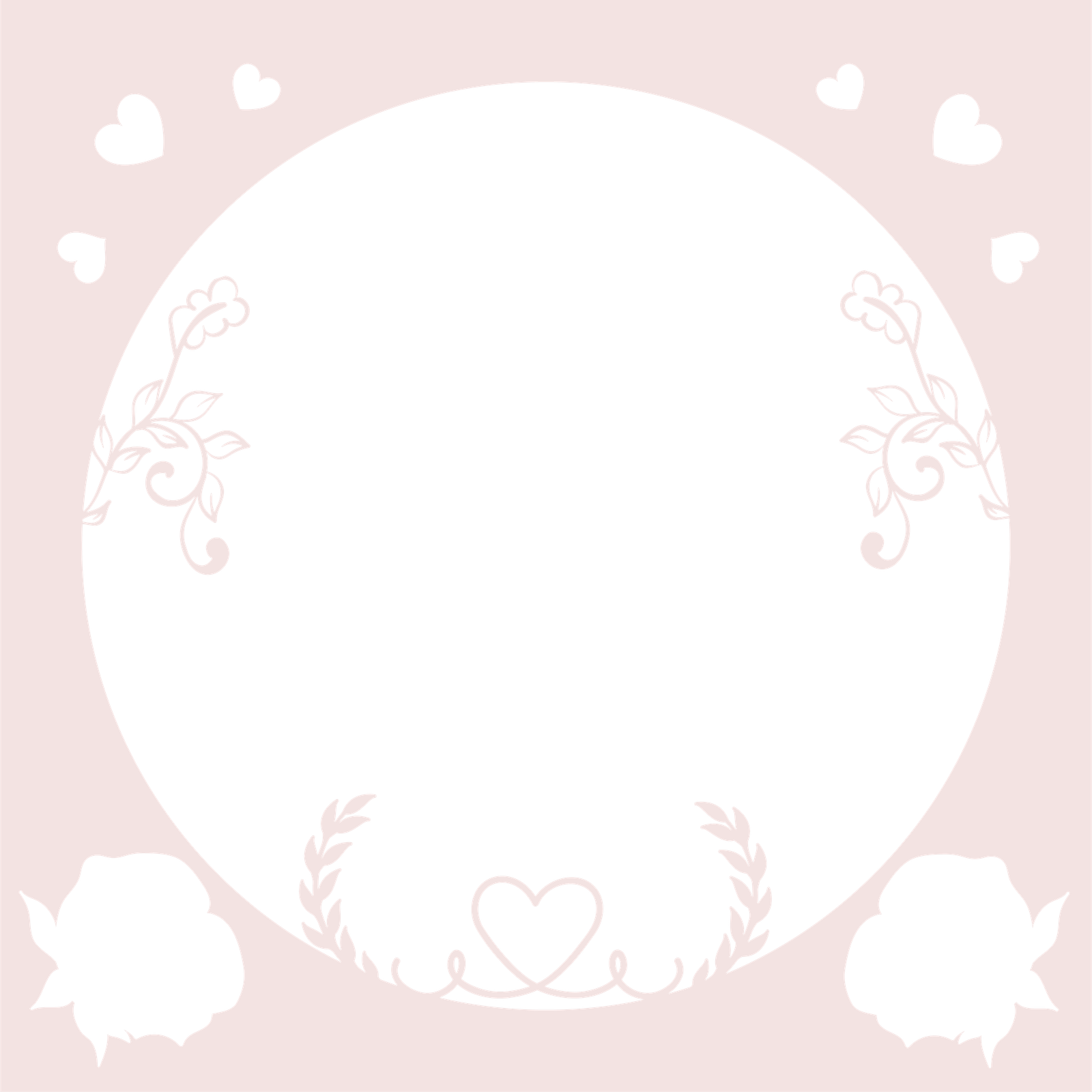 Floral-Heart-Multilayer-Shadow-Box-24393424 - PNG - Imagen 2