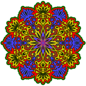 Four-bright-3D-mandalas-13663508 - 1