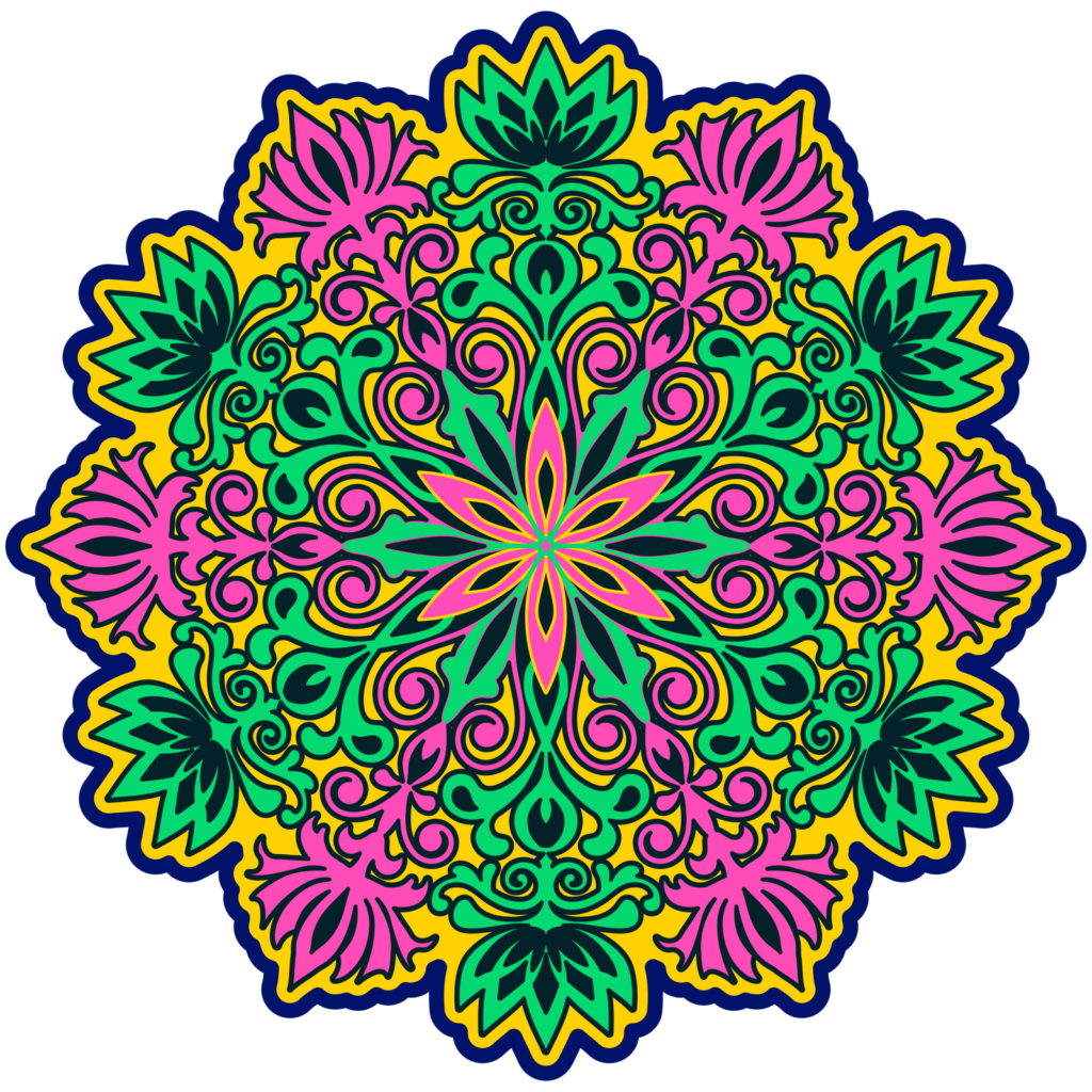 Four-bright-3D-mandalas-13663508 - 2