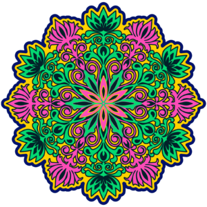 Four-bright-3D-mandalas-13663508 - 2