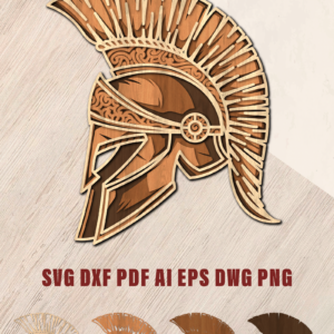 Gladiator Helmet Files MarLaserCut