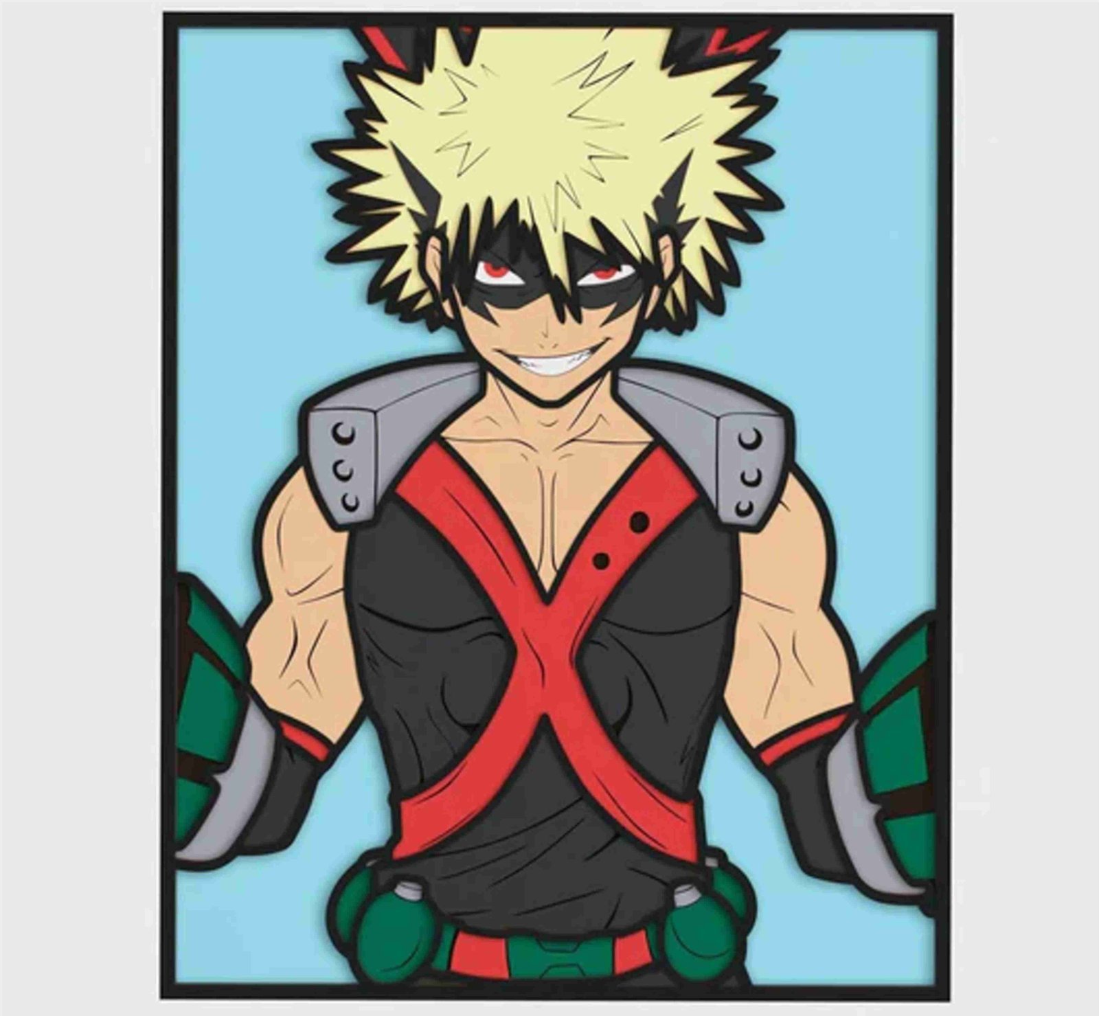 Katsuki Bakugo Vector Files