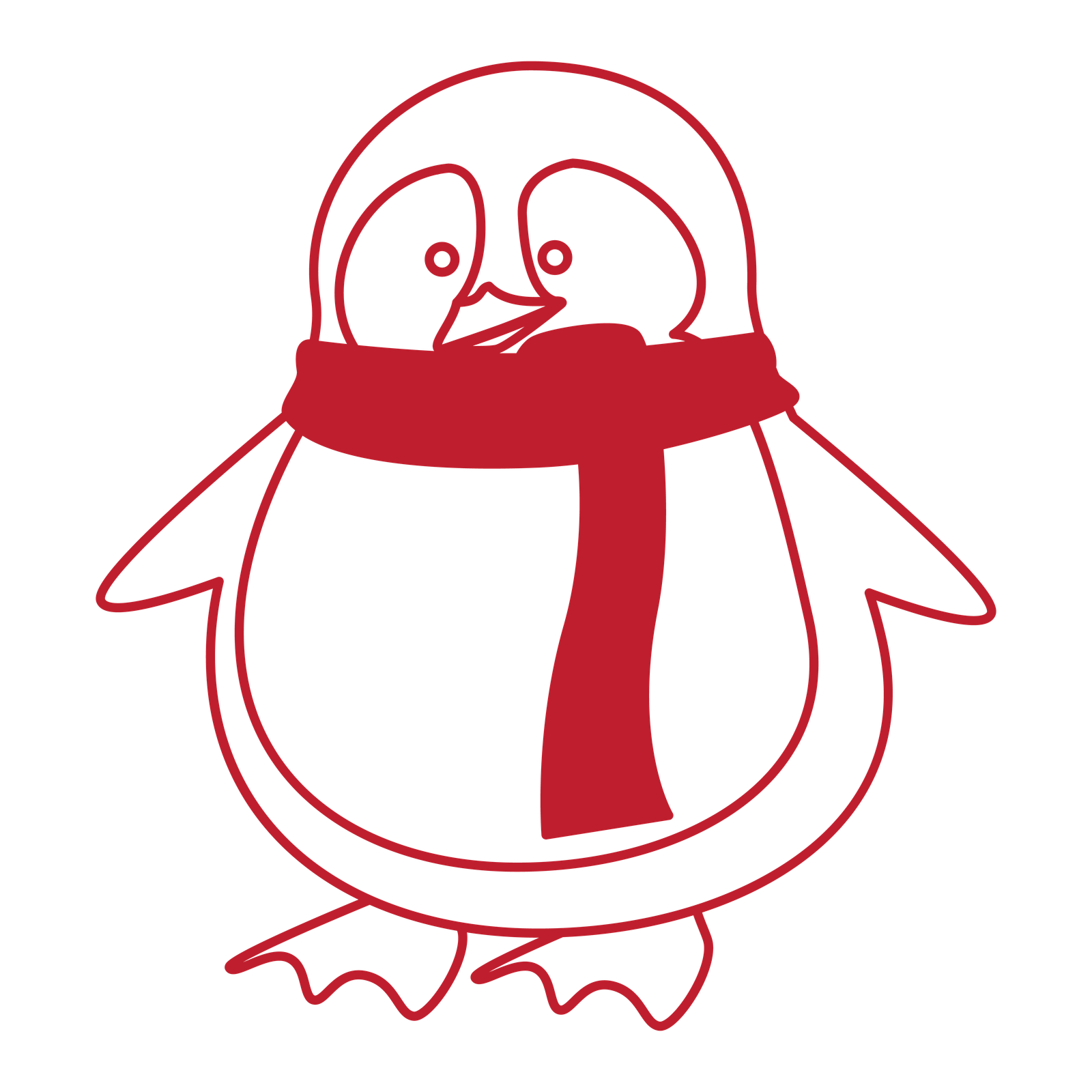 Multi-layer-Christmas-penguin-cut-19422643 - Imagen 2