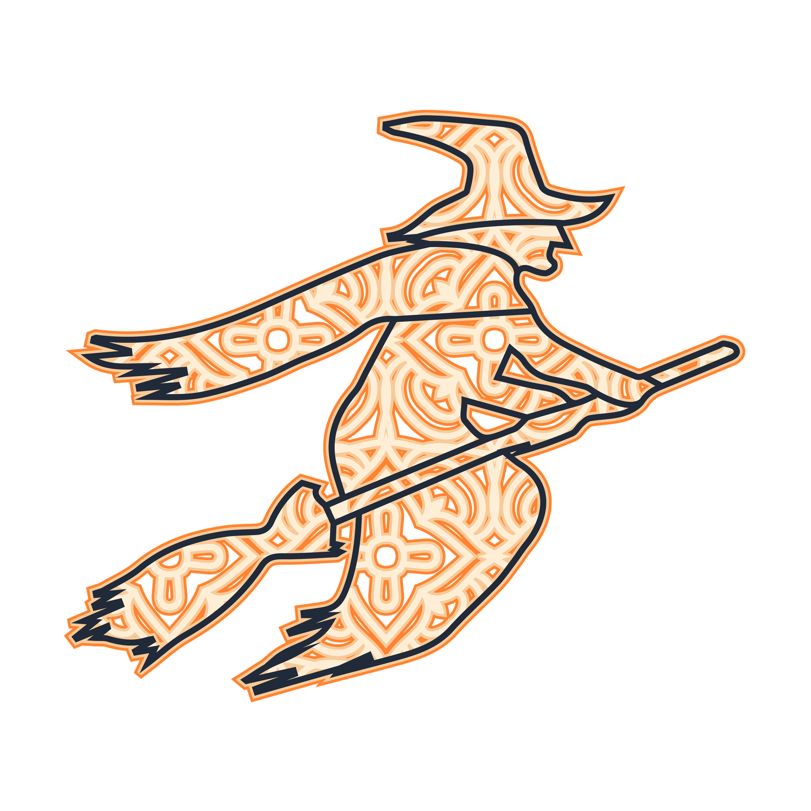 Multi-layer-Halloween-Witch-on-15495633