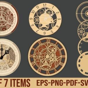 RELOJ PARED MULTICAPA