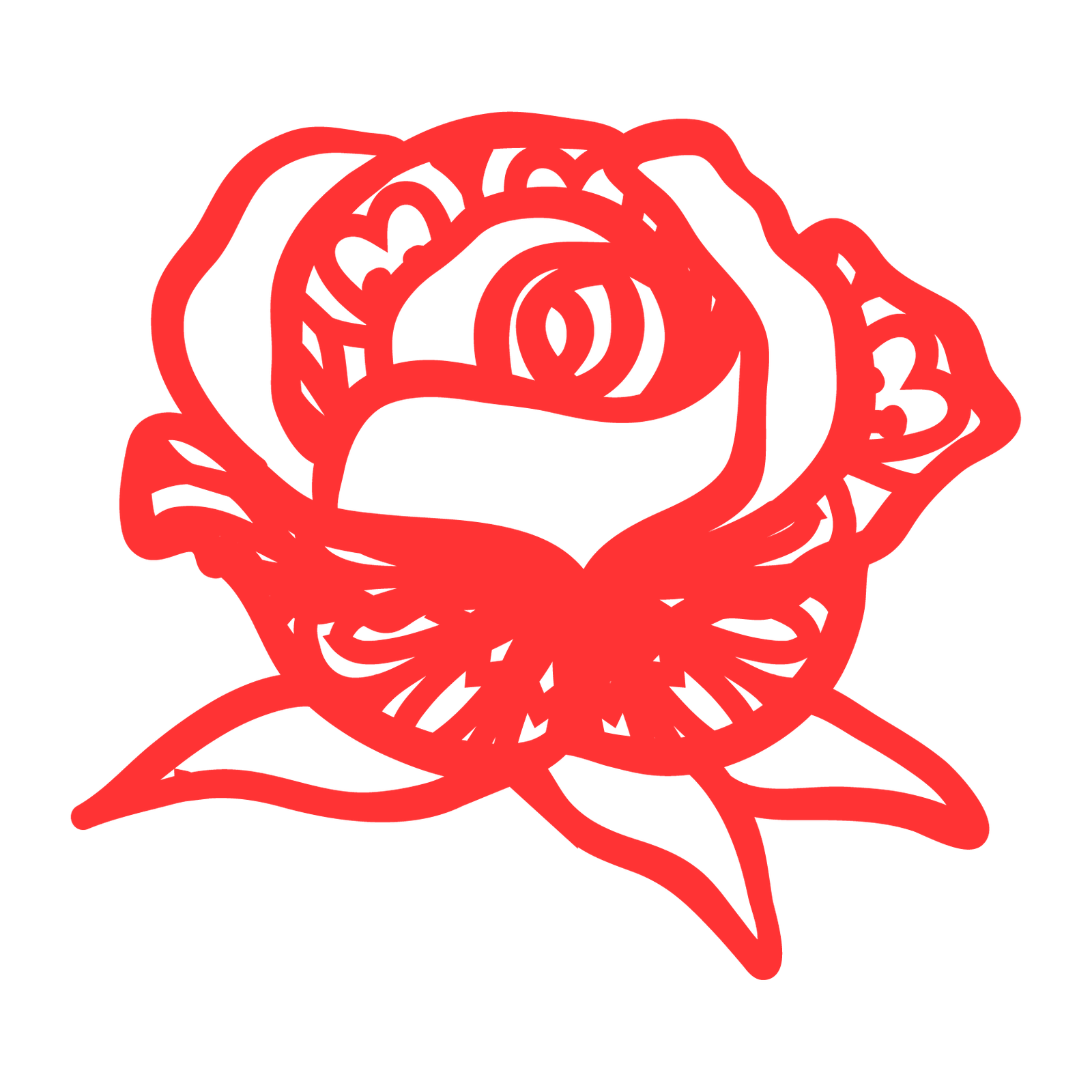 Rose-layer-3d-SVG-bundle-24508052 - Imagen 3