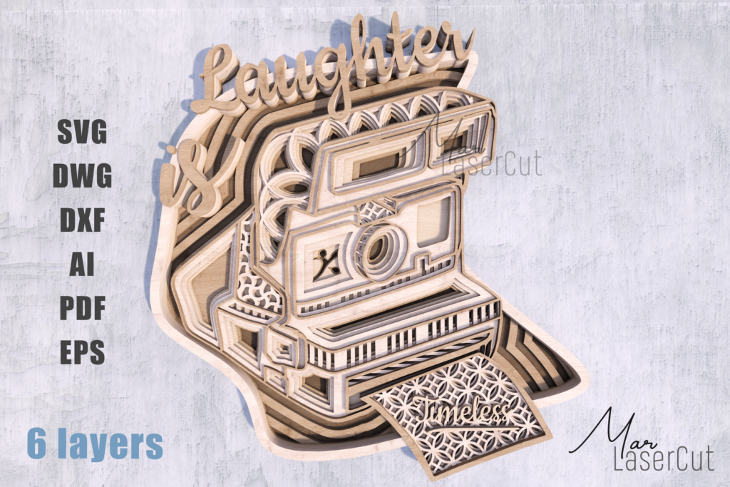 Vintage Camera Files MarLaserCut