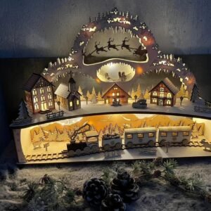 Arco de velas Christmas Town EATSY - Arco de velas Christmas Town EATSY
