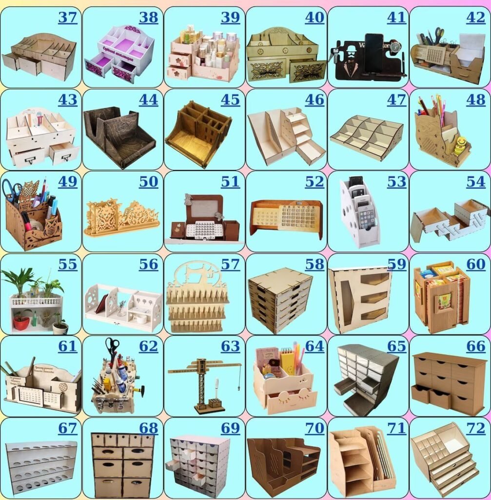 varios organizadores