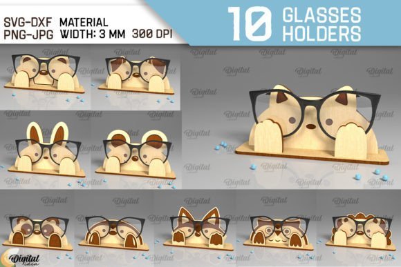PORTA LENTES ANIMALES