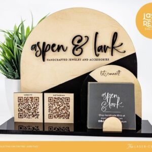 tarjetero y QR