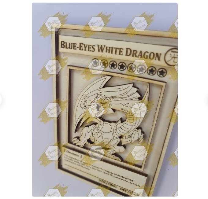 Carta Yugi Oh Blue eyes white dragon1