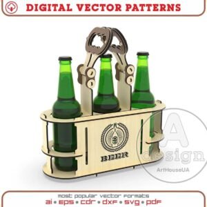 caja de soporte de cerveza, Portabotellas de cerveza