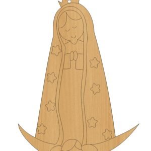 VIRGEN CON LUNA