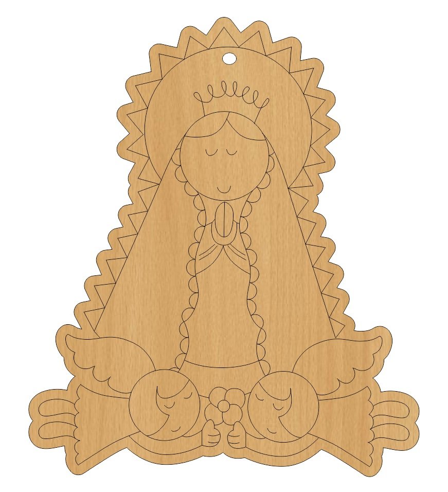 VIRGEN LLAVERO MOD 3