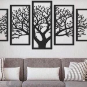 Árbol en 5 cuadros