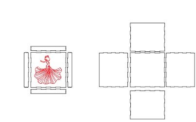 Caja decorativa