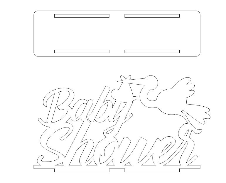 Servilletero Baby Shower