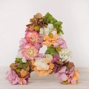 LETRAS 3D PARA CAJA DE FLORES O DULCES DE 30 Y 60 CMS DE ALTURA