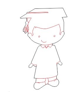 CAJA GRADUACION NIÑO